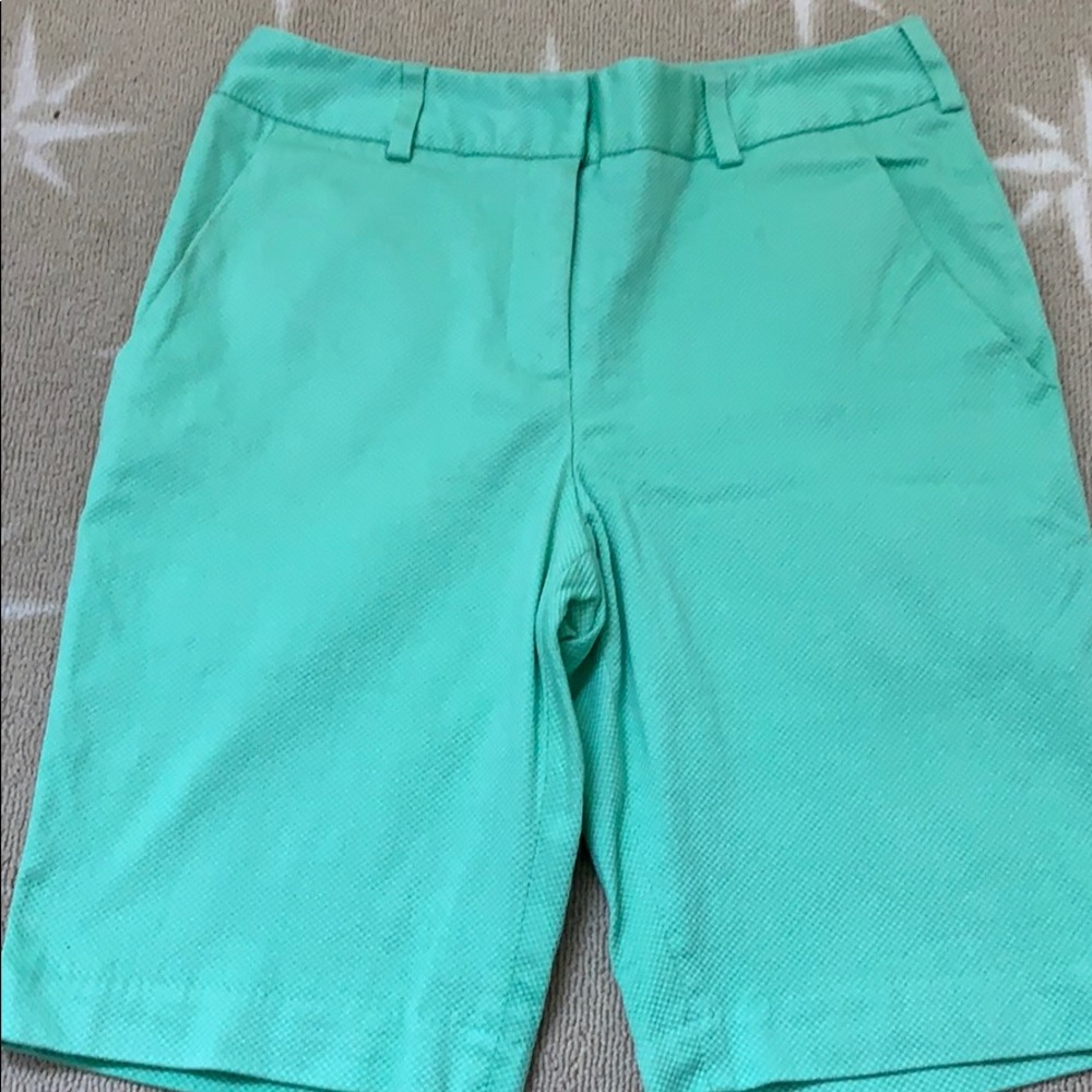 J. McLaughlin green shorts size 0